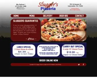 Sluggerspizza.com(Slugger's Pizzeria Lancaster) Screenshot