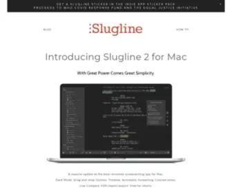 Slugline.co(Slugline) Screenshot