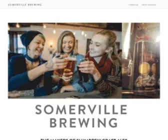 Slumbrew.com(SOMERVILLE BREWING) Screenshot