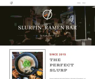 Slurpinramenbar.com(SLURPIN' RAMEN BAR) Screenshot