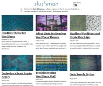 Slushman.com(All posts) Screenshot