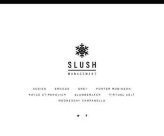 Slushmanagement.com(Slush Management) Screenshot