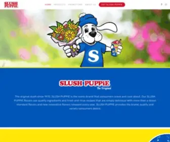 Slushpuppie.com(The Original SLUSH PUPPiE) Screenshot