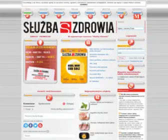 Sluzbazdrowia.com.pl(„Służba Zdrowia”) Screenshot