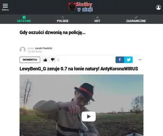 SluzbywakcJi.pl(Służby w akcji) Screenshot