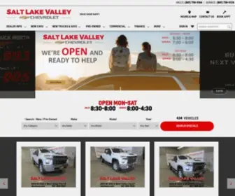 SLVchevrolet.com(Salt Lake Valley Chevrolet) Screenshot