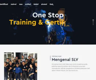 SLV.co.id(One Stop Training & Certification Center) Screenshot