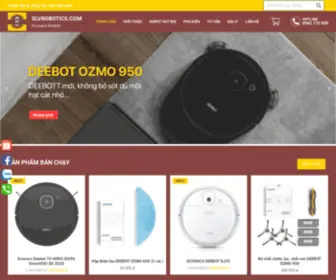 SLvrobotics.com(SLV Robotics phân phối chính thức các sản phẩm Deebot Ecovacs) Screenshot