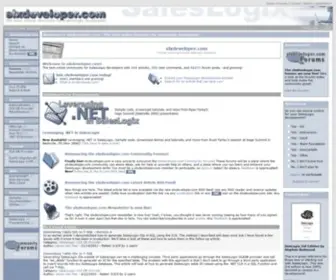 SLxdeveloper.com(The best online resource for saleslogix developers) Screenshot