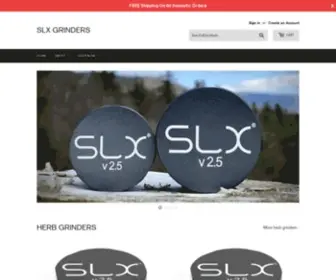 SLxherbgrinders.com(SLX) Screenshot