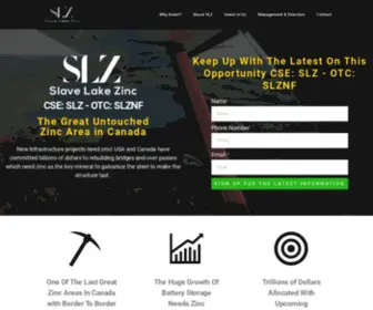 SLzzinc.com(The Last Great Investment Opportunity) Screenshot