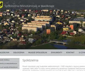 SM-Wasilkow.pl(SpĂłĹdzielnia) Screenshot
