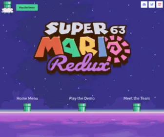 SM63Redux.com(Super Mario 63 Redux) Screenshot