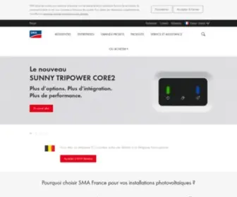 Sma-France.com(SMA France) Screenshot