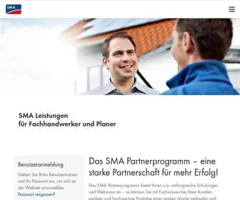 Sma-Partner.de(Das SMA Partnerprogramm) Screenshot