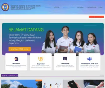 Sma9Manado.sch.id(Website resmi SMAN 9 Manado) Screenshot