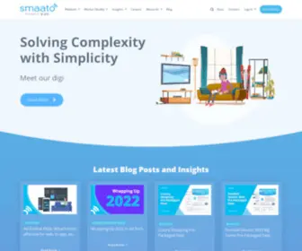 Smaato.com(Digital Ad Tech and Monetization Platform) Screenshot