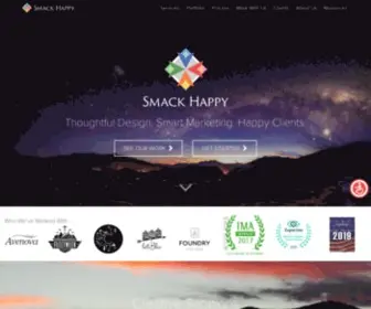 Smackhappy.com(San Francisco Web Design) Screenshot