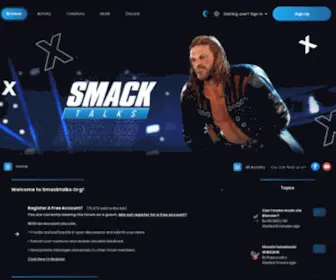 Smacktalks.org(Smack Network) Screenshot