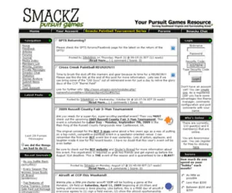 Smackz.com(Your Pursuit Games Resource) Screenshot