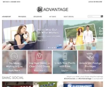 Smadvantage.com.ph(SM Advantage) Screenshot