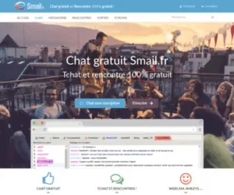 Smail.chat(Chat gratuit Smail.fr) Screenshot