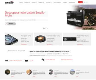 Smailo.ro(Smailo ofera Gama Completa de Dispozitive Dedicate Infotainment) Screenshot