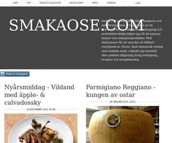 Smakaose.com(Smaka o se gästar Äleby Gård) Screenshot