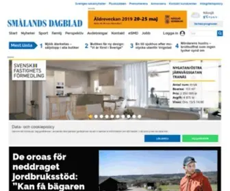 Smalandsdagblad.se(Smålands) Screenshot