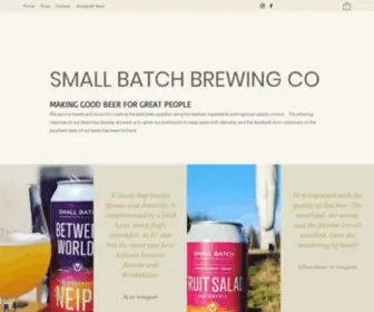 Small-Batch-Brewing-CO.uk(Small batch brewing co) Screenshot