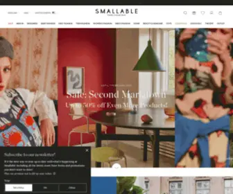 Smallable.com(Designer Children's Clothes & Home Interiors) Screenshot
