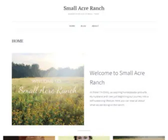 Smallacreranch.com(Smallacreranch) Screenshot