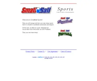 Smallball.com(Game Development & Publishing) Screenshot