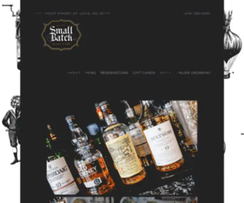 Smallbatchstl.com(Small Batch) Screenshot