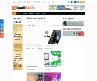Smallbizads.us(USA Small Business Classified Ads) Screenshot