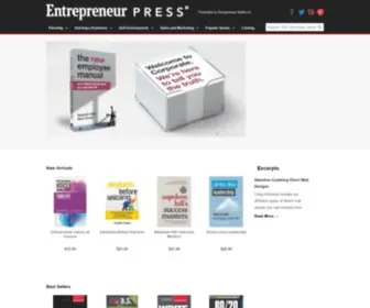 Smallbizbooks.com(Entrepreneur Bookstore) Screenshot