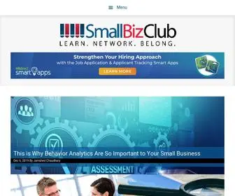 Smallbizclub.com(Small Biz Club) Screenshot