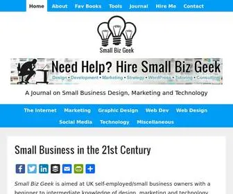 Smallbizgeek.co.uk(Small Biz Geek) Screenshot