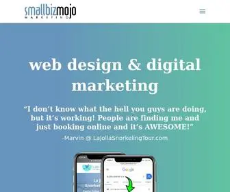Smallbizmojo.com(Web Design & Digital Marketing Services) Screenshot