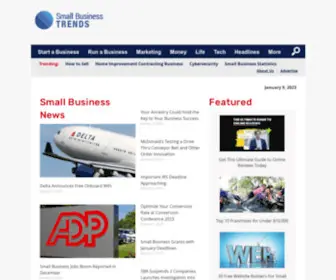 Smallbiztrends.com(Small Business Trends) Screenshot