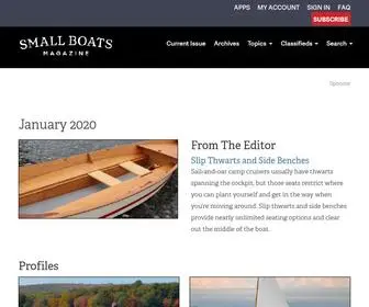Smallboatsmonthly.com(Small Boats Magazine) Screenshot