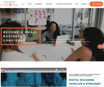 Smallbusinessconcierge.biz(Small Business Concierge Magazine) Screenshot