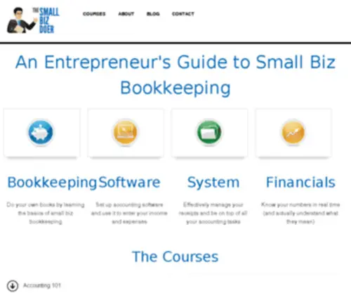 Smallbusinessdoer.com(Xero) Screenshot