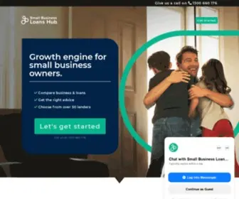 Smallbusinessloanshub.com.au(Small Business Loan Hub) Screenshot