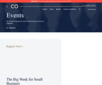 Smallbusinessseries.com(Events ) Screenshot