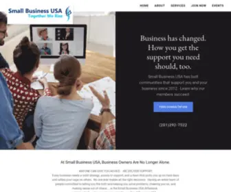 Smallbusinessus.com(Small Business USA) Screenshot