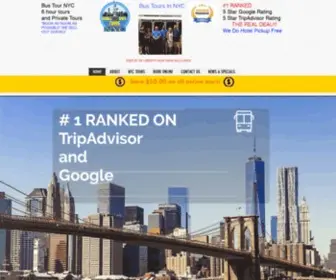 Smallbustoursnyc.com(Bus Tours In NYC) Screenshot