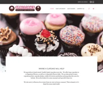 Smallcakesgarland.com(Smallcakes Cupcakery & Creamery) Screenshot