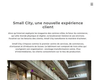 Smallcity.ch(Surfaces disponibles pour 9 secteurs d’activité) Screenshot