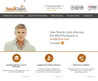 Smallclaim.com(Smallclaim) Screenshot